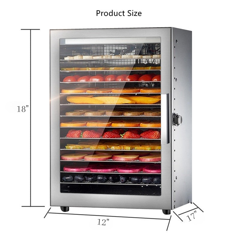 12-layer Fruit Dryer Food Dehydrator Commercial Processing Machine