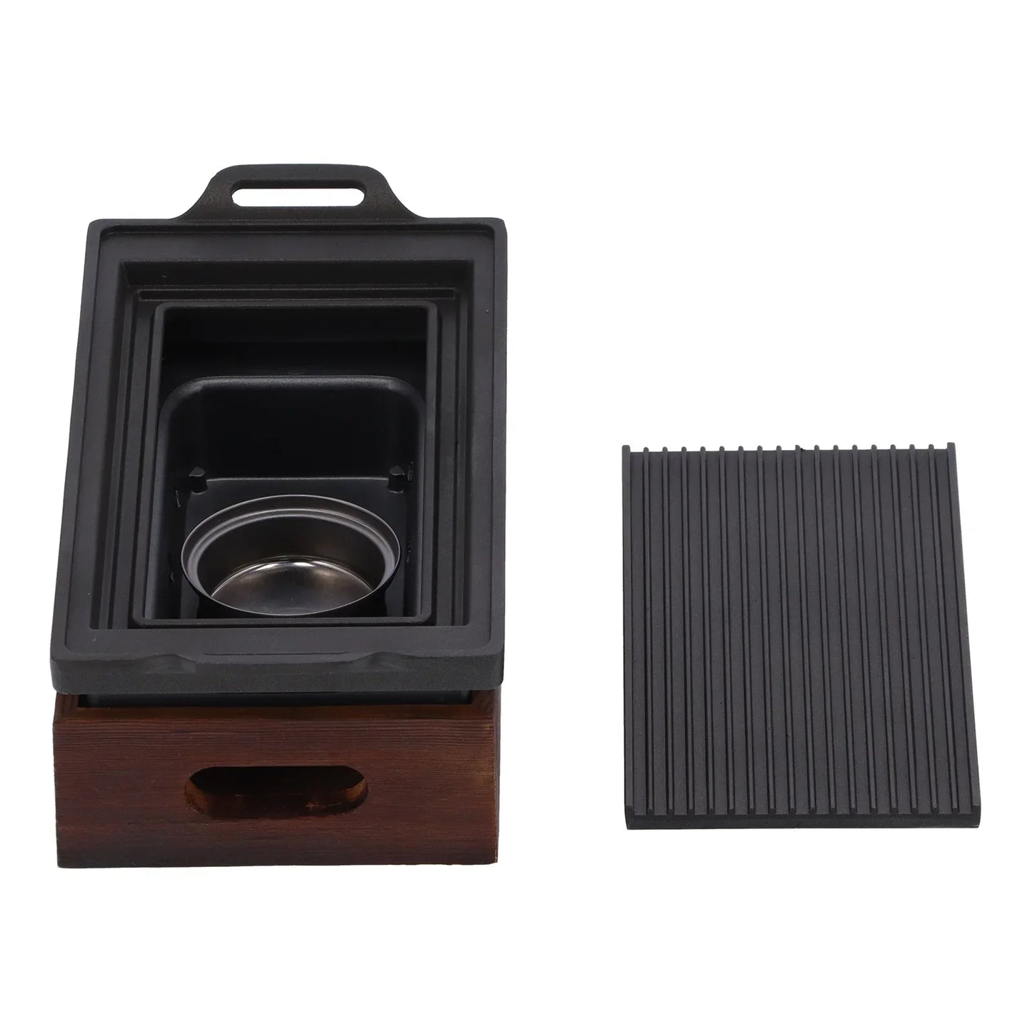 Aluminum Multifunctional Smokeless Tray Non Stick BBQ Plate Grill Pan