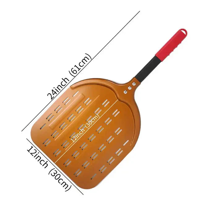 Big Pizza Shovel Turning Paddle Hard Short Handle Square Pizza Turner