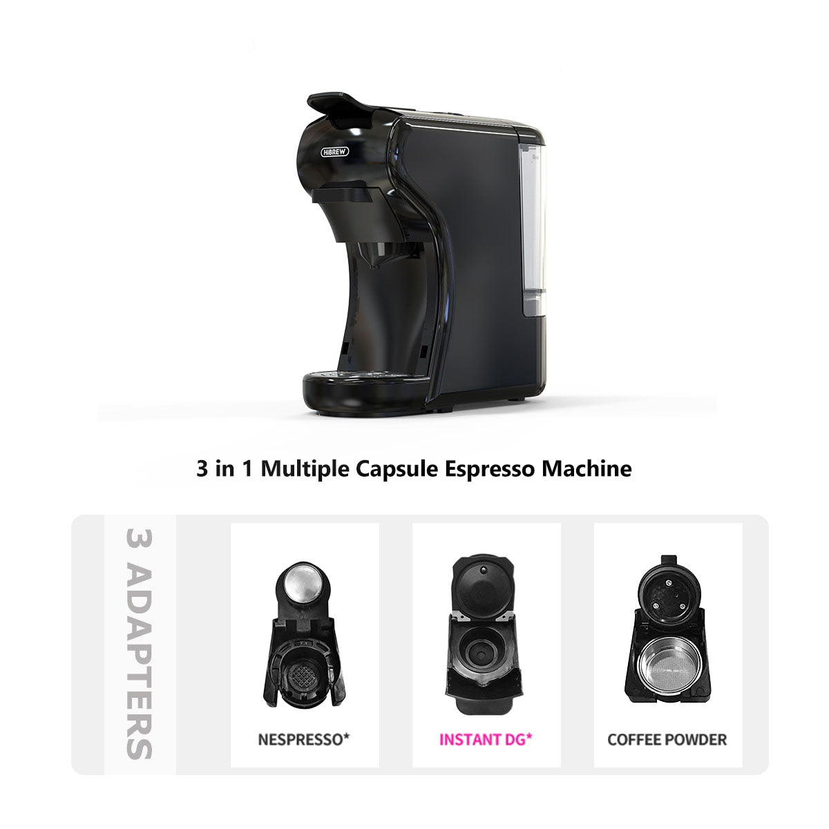 Coffee Machine Multiple Capsule Espresso Cafeteria Pod Coffee Maker