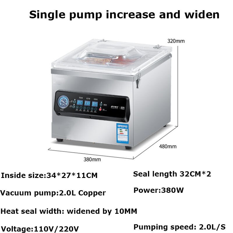 Commercial Automatic Tight Packing Machine Sealing Maker Compression