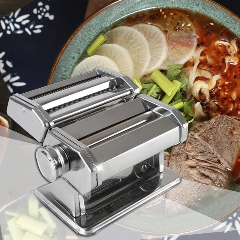 Commercial Pasta Noodle Maker Noodle Press Machine Roller Dough Cutter