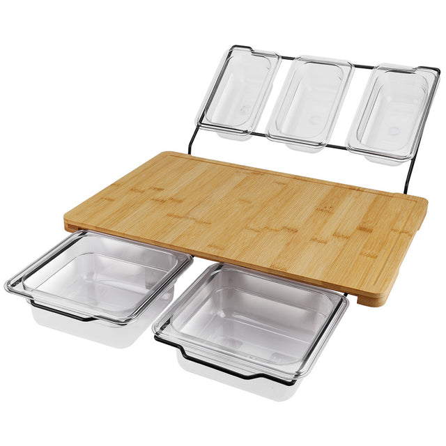Multi-functional Cutting Board With Trays, Kitchen Cutting Board
