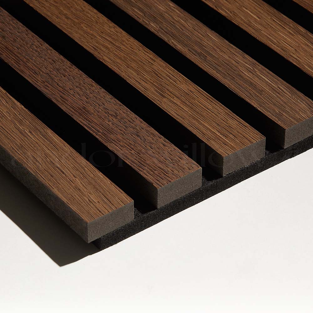 Premium Acoustic Slatted Wall Panel – Multiple Colours