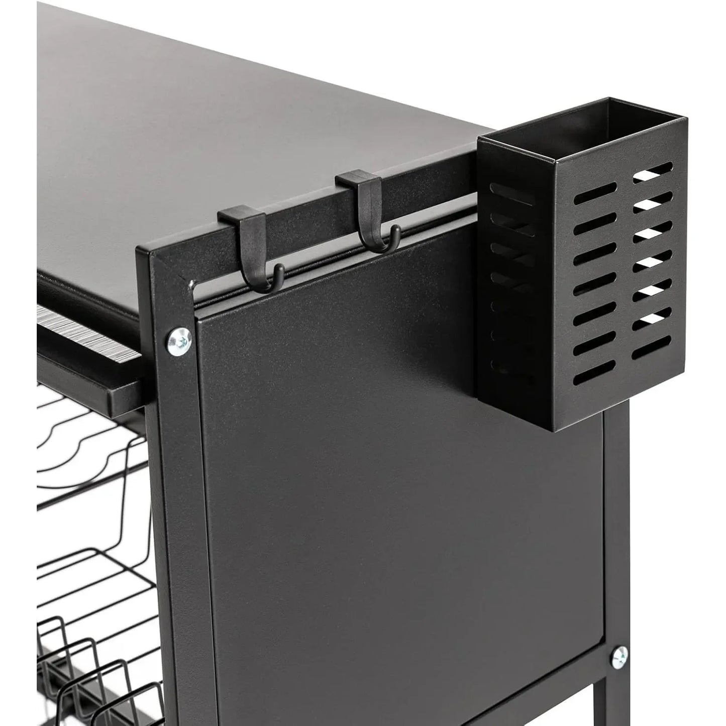 2Tier Over Sink Dish Drying Rack Dishware Organizer Shelf Dish Drainer