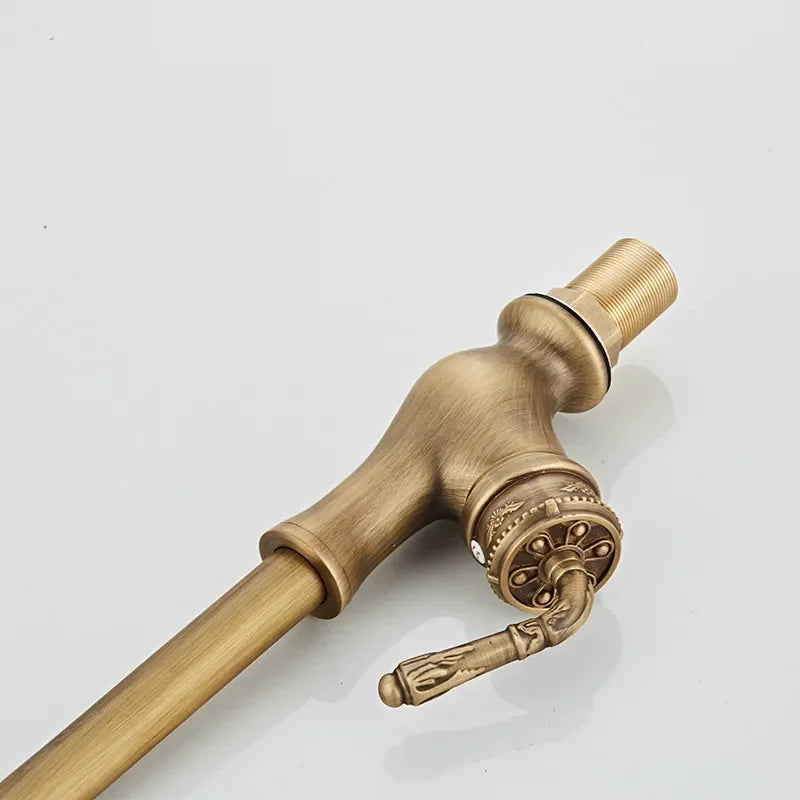 360 Swivel Antique Brass Kitchen Mixer Tap Kitchen Sink Basin Faucet