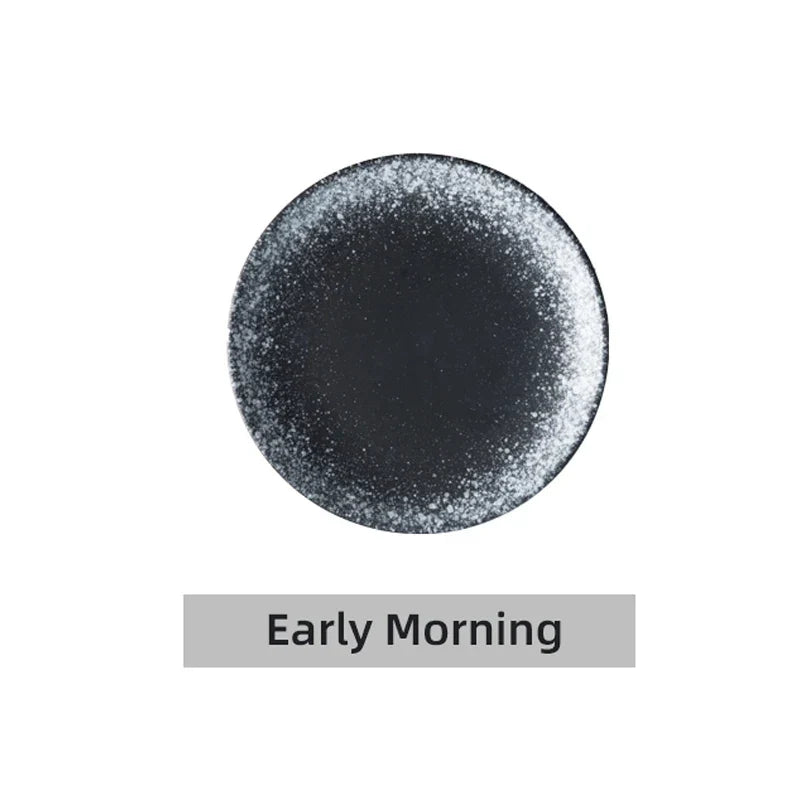 6/8/10" Deep Shallow Ceramic Dinner Dish Porcelain Tableware Plate