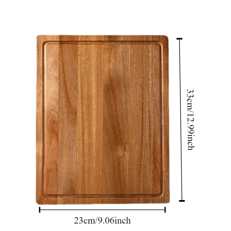 Acacia Wood Cutting Board With Handle Kitchen Chopping Board