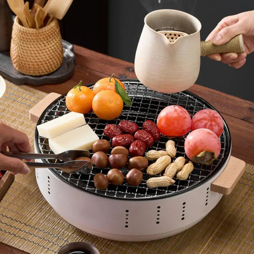 Barbecue Grill Charcoal Stove Heat-insulating BBQ Stove Barbecue Rack