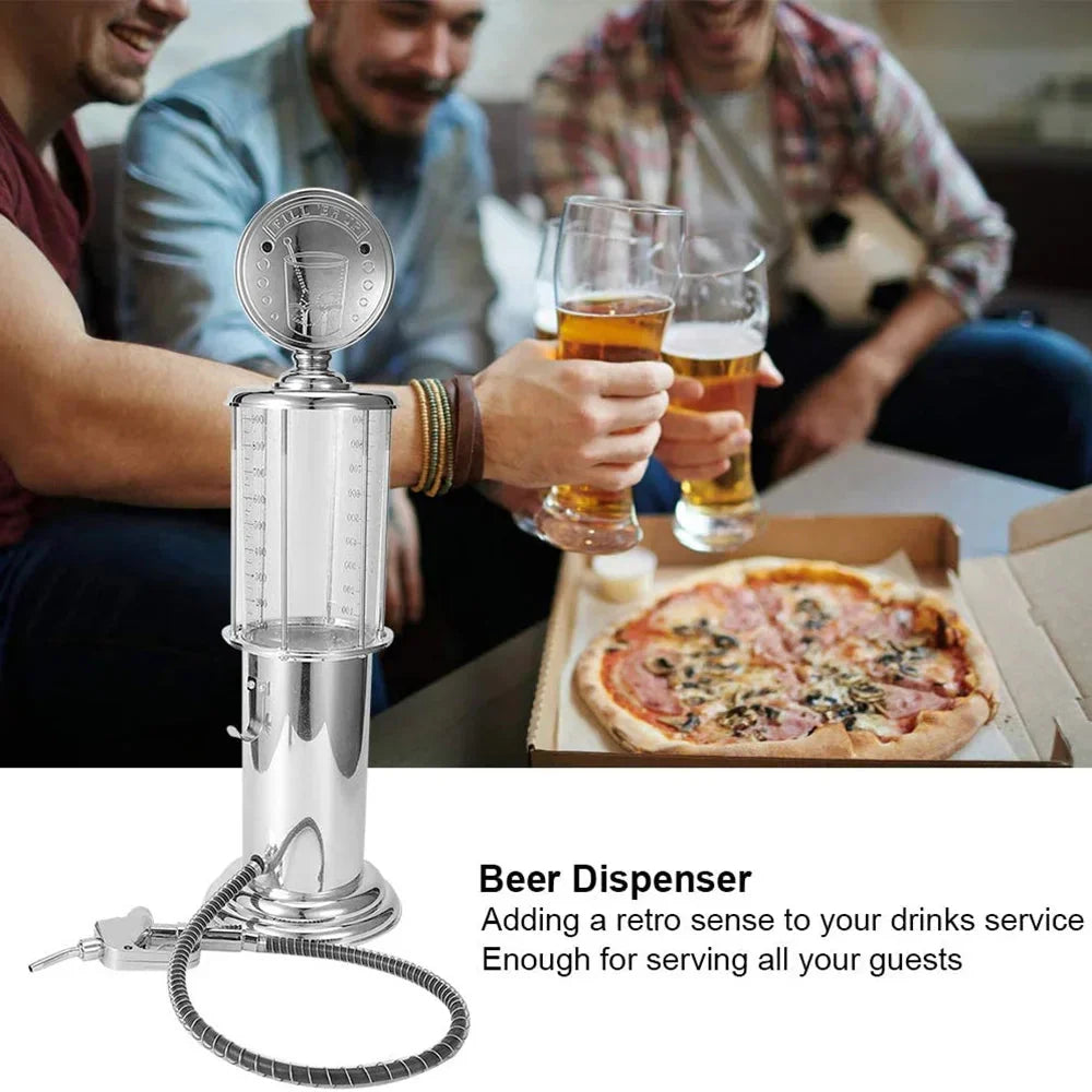 Beer Tower Drink Liquor Dispenser 1/2-Shot Beverage Tower Dispenser