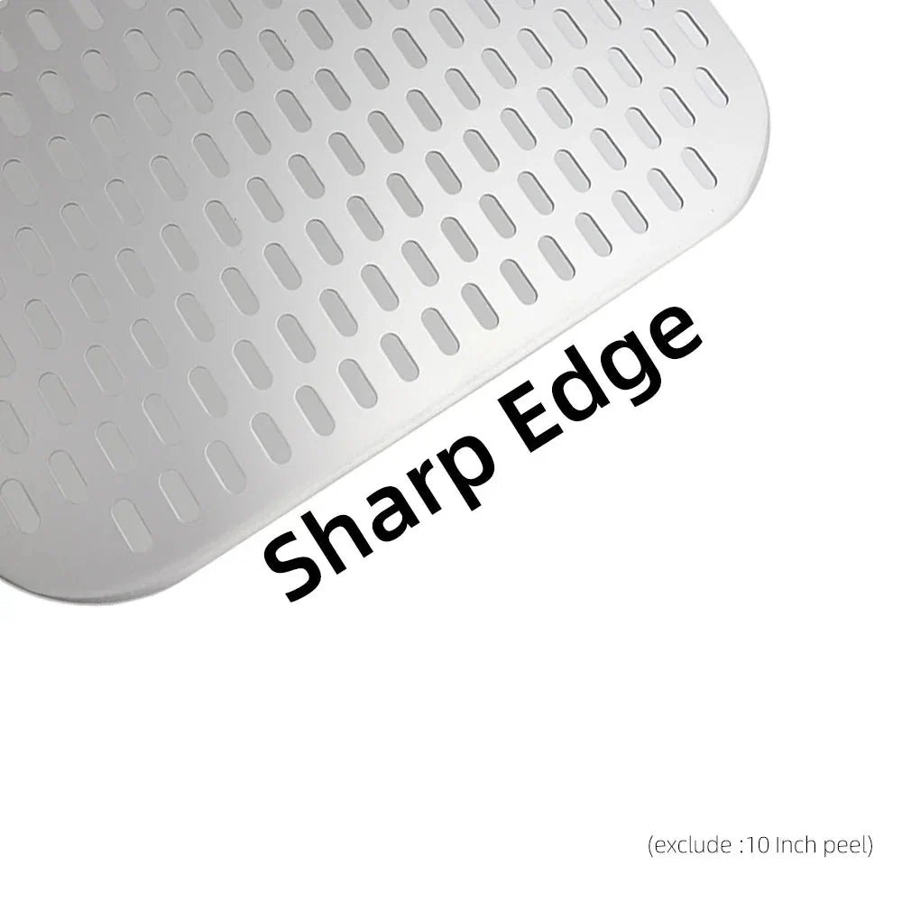 Big Pizza Perforated Shovel Paddle Handle for Oven Pizza Baking Tool