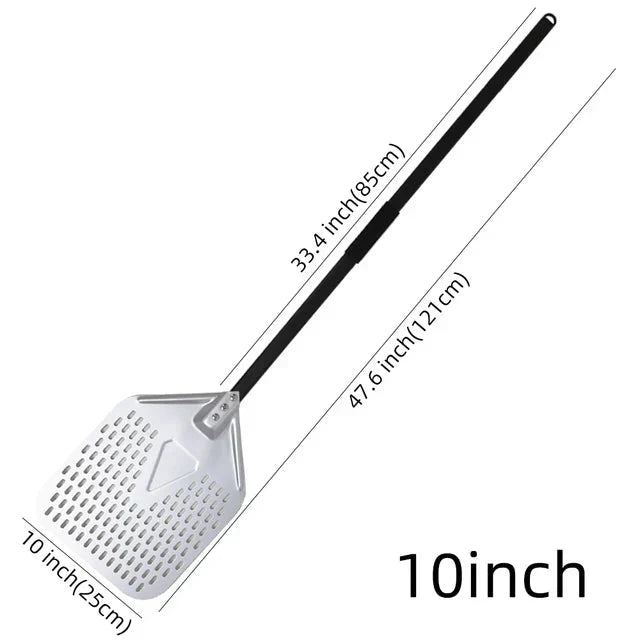 Big Pizza Perforated Shovel Paddle Handle for Oven Pizza Baking Tool