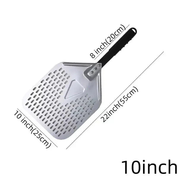 Big Pizza Perforated Shovel Paddle Handle for Oven Pizza Baking Tool