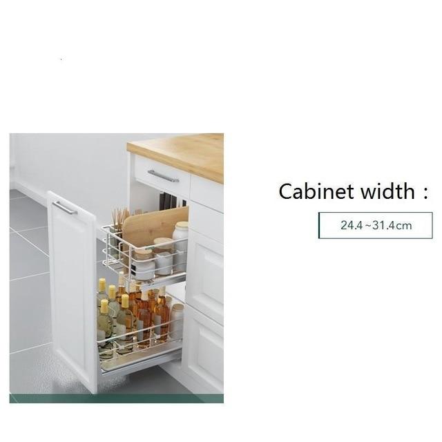 Cabinet Pantry Organizer Space Saving Storage Solution Dish Rack