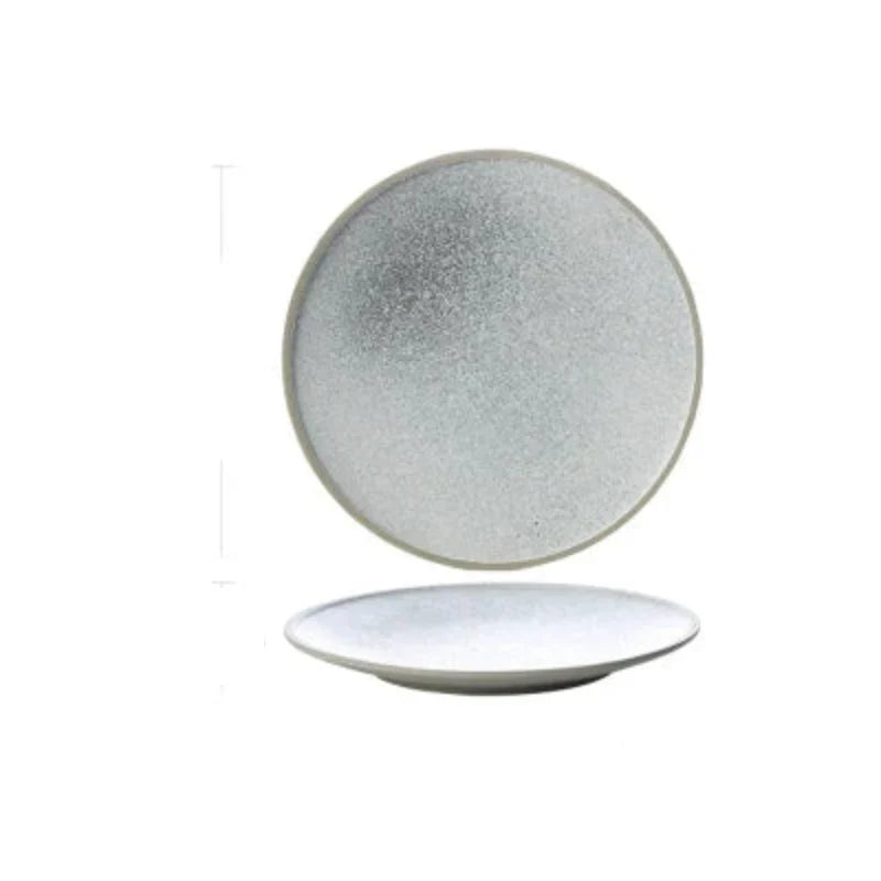 Ceramic Dinner Plate Sallow Salad Bowl Tableware Kitchen Dinner Plate