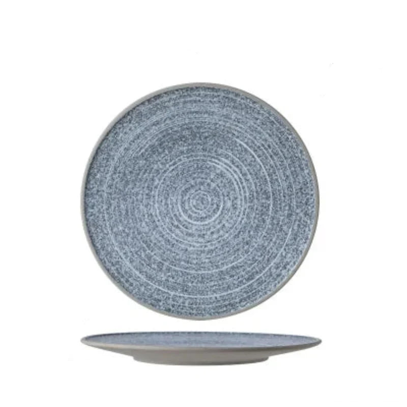 Ceramic Dinner Plate Sallow Salad Bowl Tableware Kitchen Dinner Plate