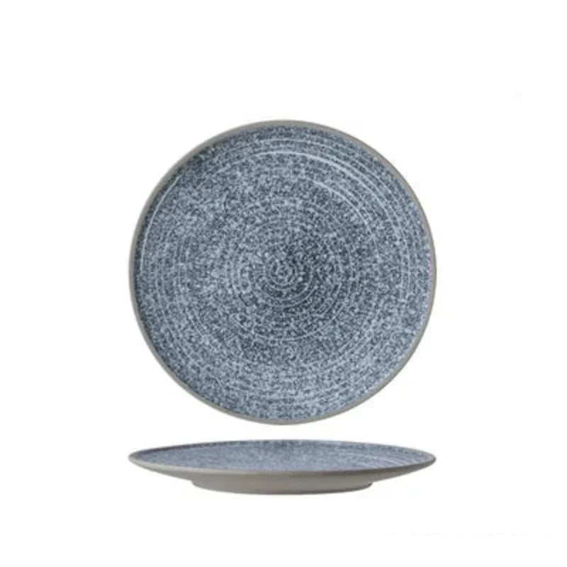 Ceramic Dinner Plate Sallow Salad Bowl Tableware Kitchen Dinner Plate