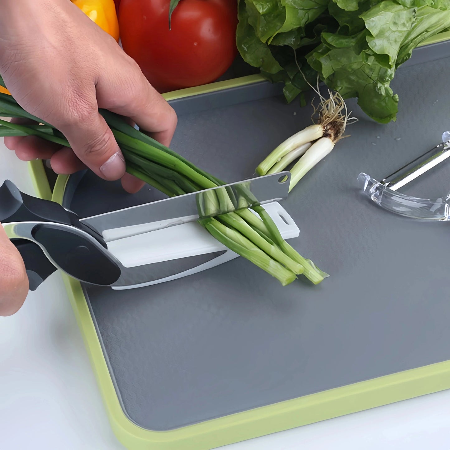 Chop Scissors Cutting Scissors Vegetable Chopper Easy Cutter