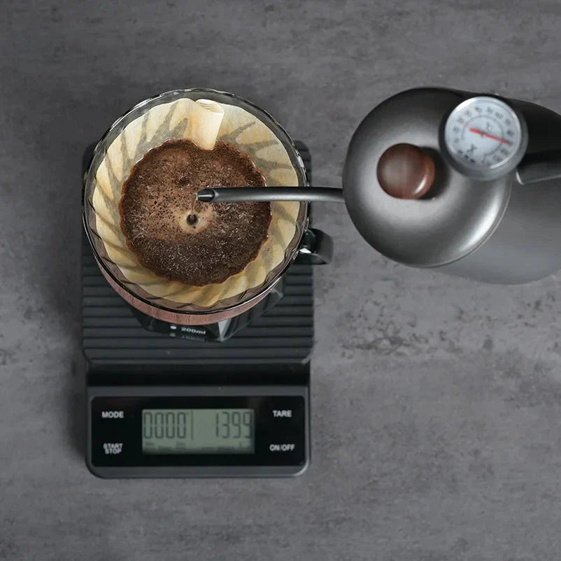 Clear Glass Range Coffee Server For Pour Over Coffee and Tea Pot