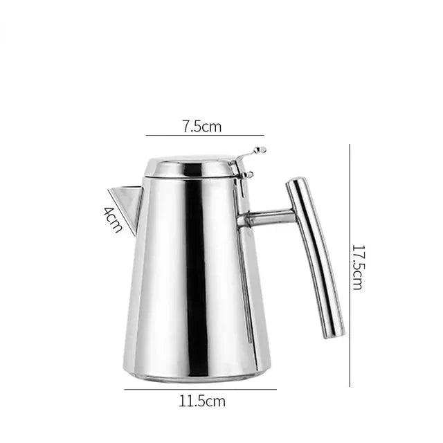 Cold Kettle Tea Set Long Mouth Soup Kettle Stainless Steel Teapot