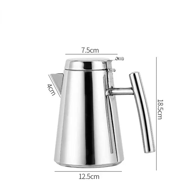 Cold Kettle Tea Set Long Mouth Soup Kettle Stainless Steel Teapot