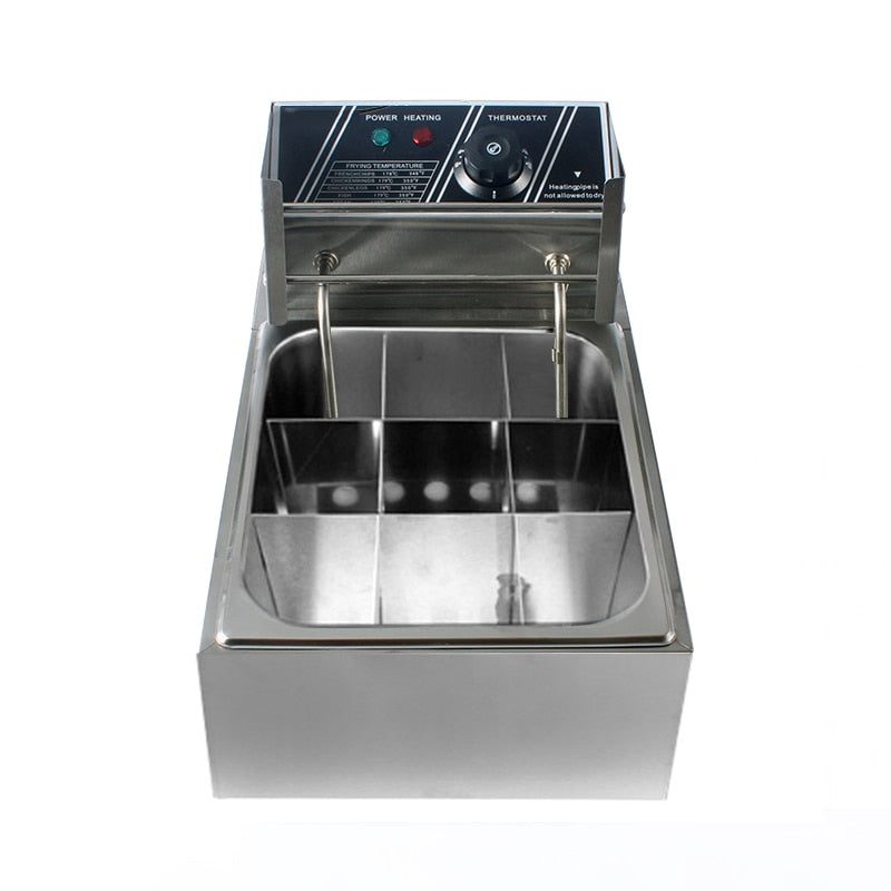 Commercial 9 Grid Stainless Steel Hot Pot Stove Electric Food Skewer