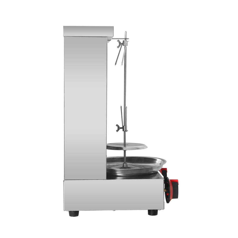 Commercial Gas Doner Kebab Vertical Automatic Rotating BBQ Grill