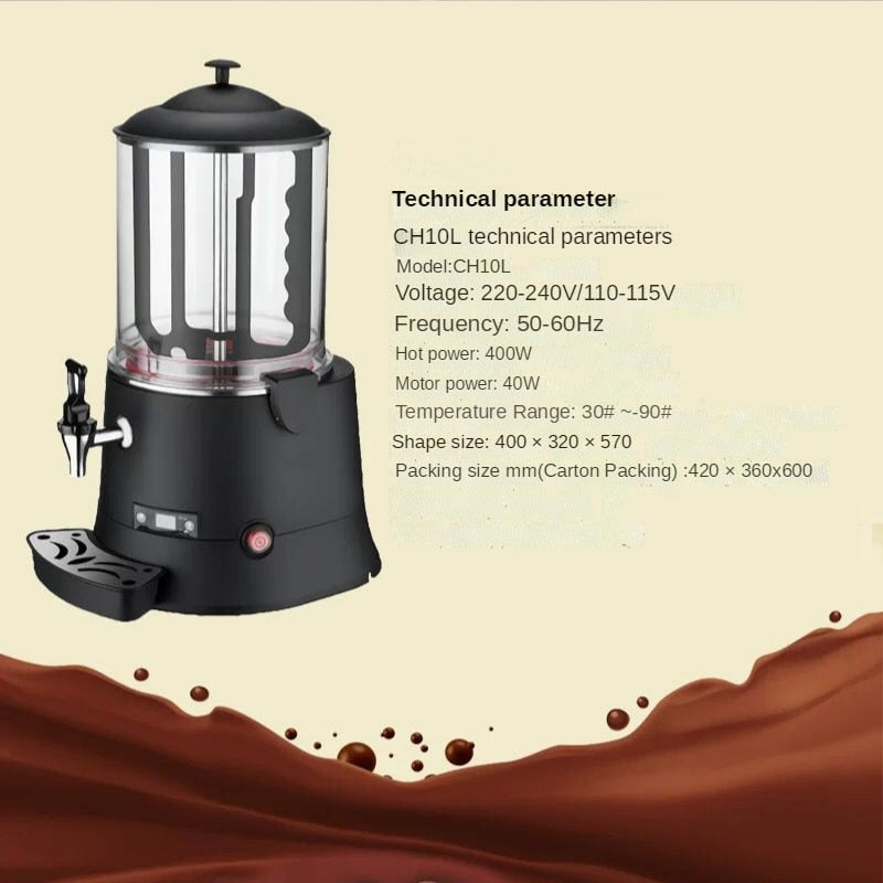 Commercial Hot Chocolate Machine Drinking Dispenser Kitchen Appliance
