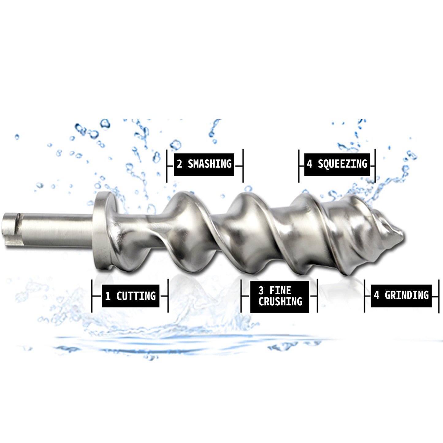 Commercial Manual Wheatgrass Juicer Stainless Steel Juice Extractor