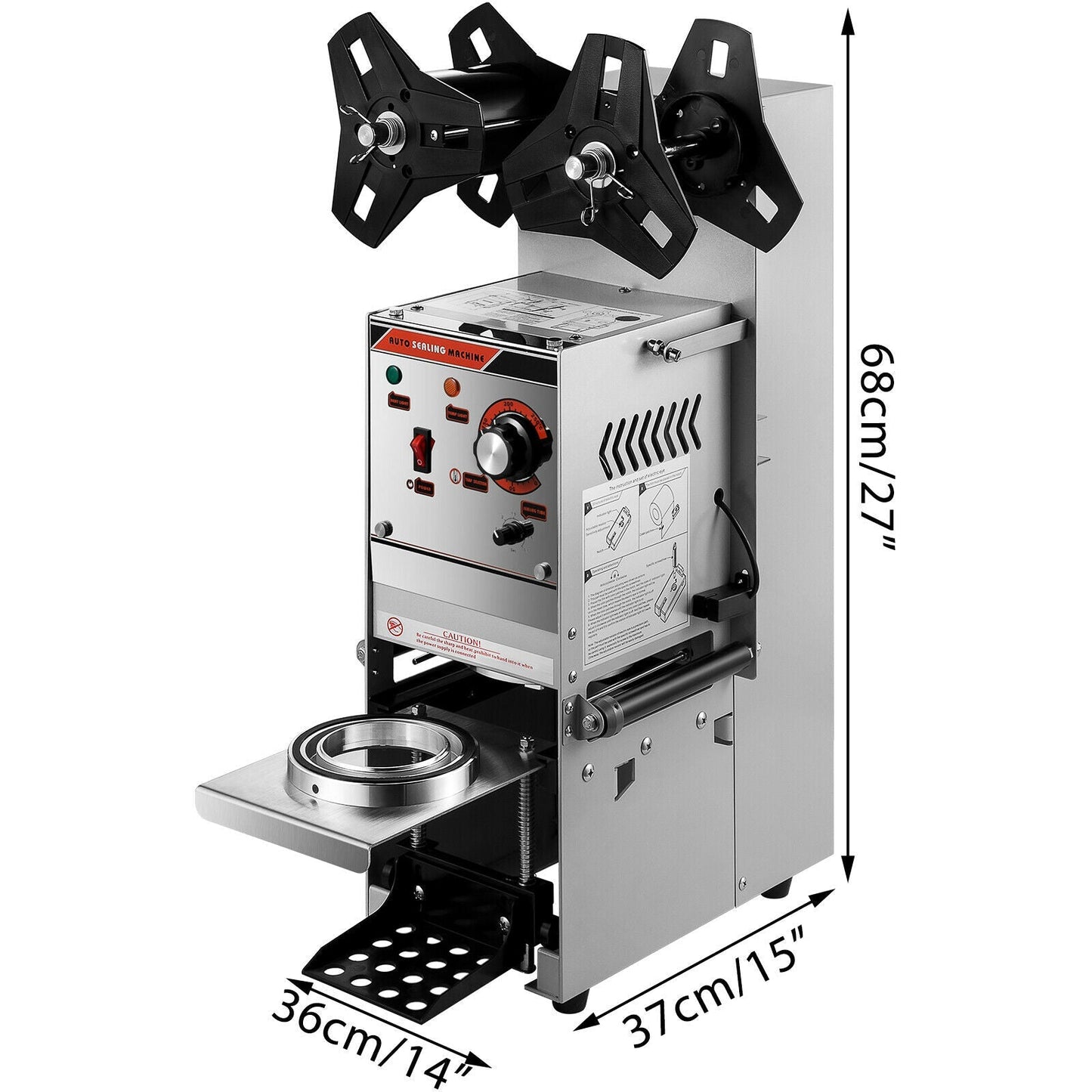 Commercial Semi-Automatic Bubble Tea Cup Sealer Cup Sealing Machine