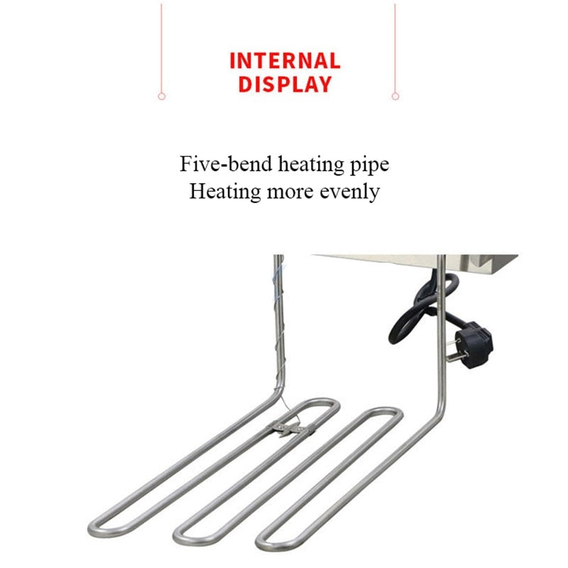 Commercial Six-head High-power Noodle Cooking Stove Hot Pot Machine