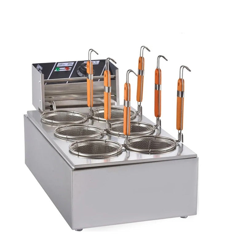 Commercial Six-head High-power Noodle Cooking Stove Hot Pot Machine