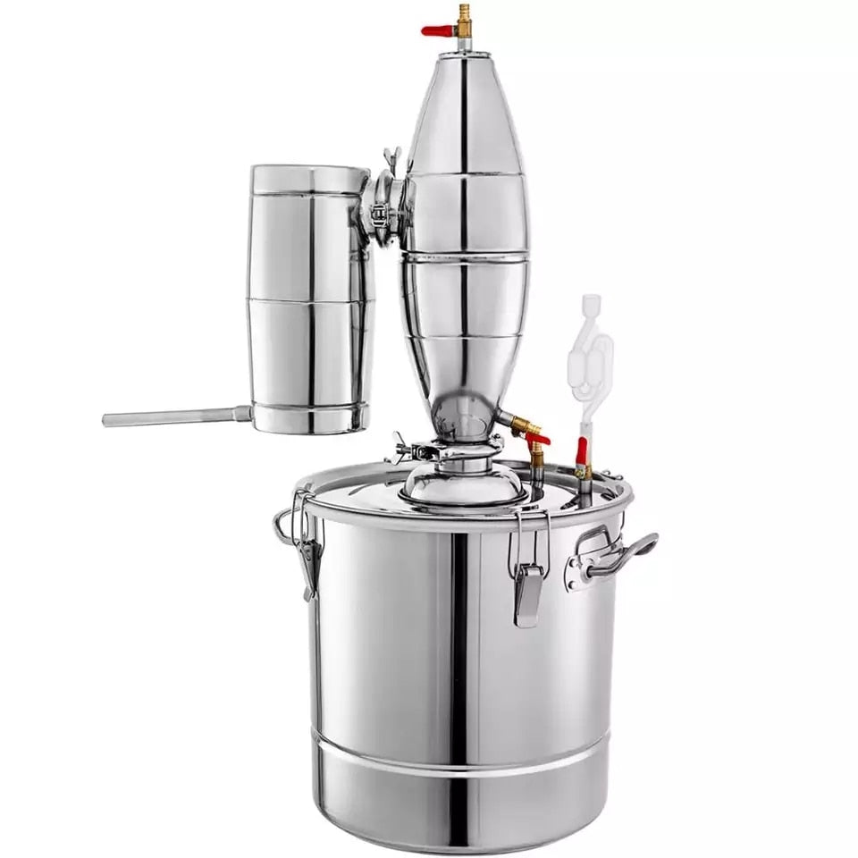 Commercial Stainless Steel Alcohol Distiller Brew Kit Wine Equipment