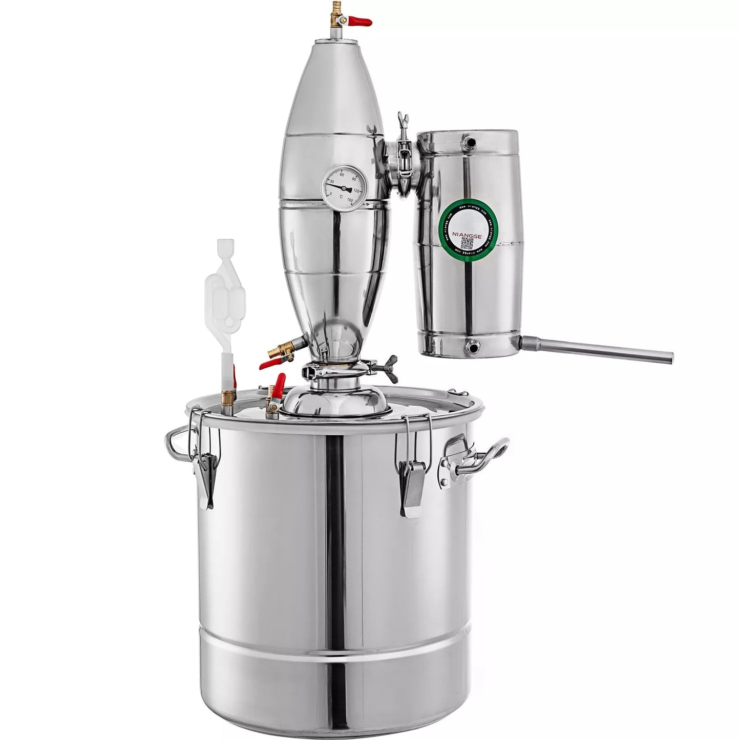 Commercial Stainless Steel Alcohol Distiller Brew Kit Wine Equipment