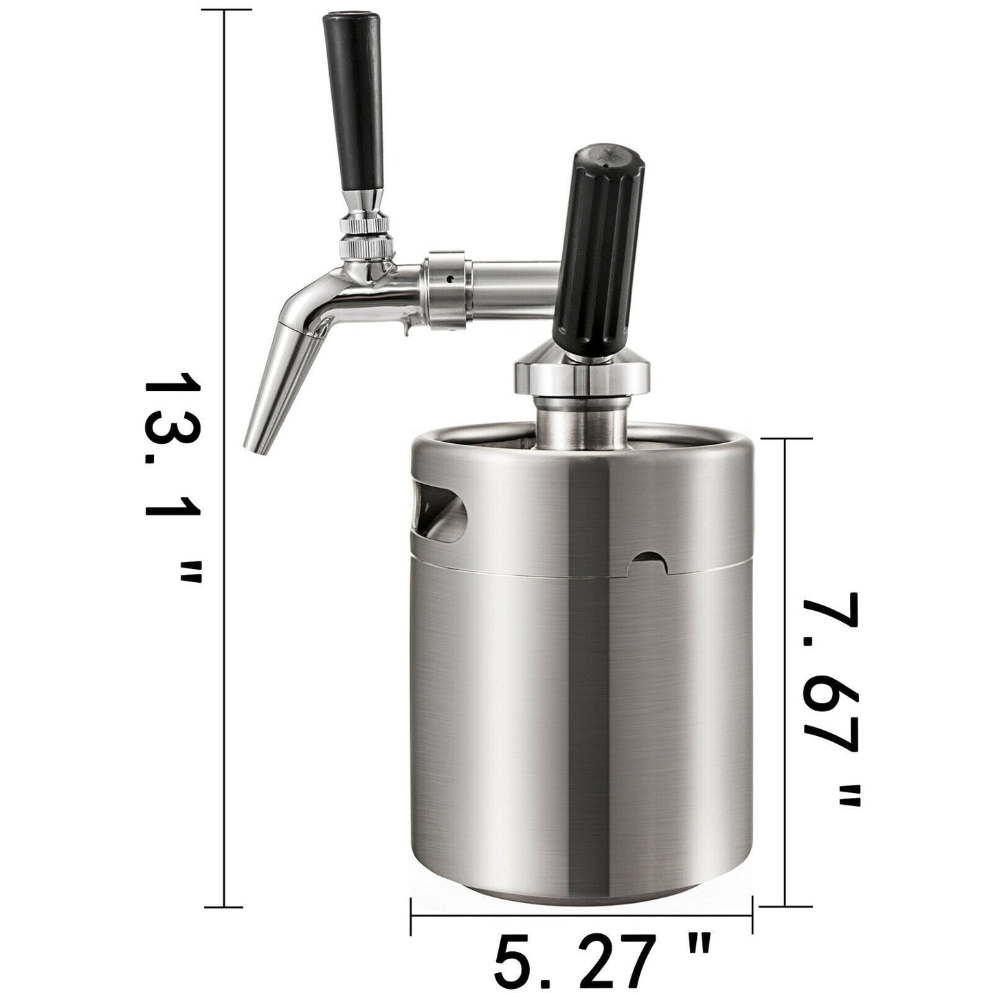 Commercial Stainless Steel Convenient Faucet Cold Brew Coffee Maker
