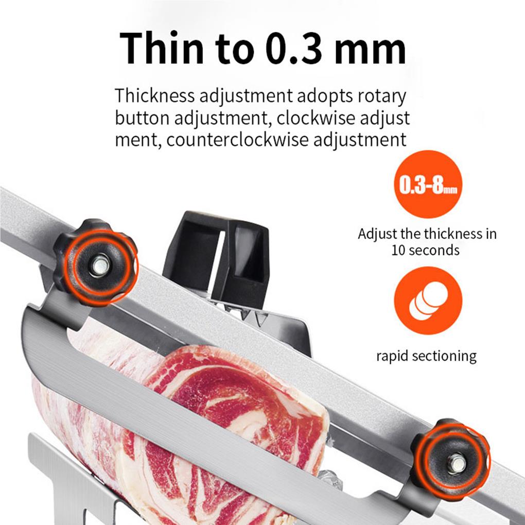 Commercial Stainless Steel Meat Slicer Machine Kitchen Equipment