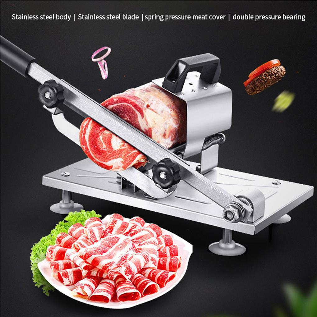 Commercial Stainless Steel Meat Slicer Machine Kitchen Equipment