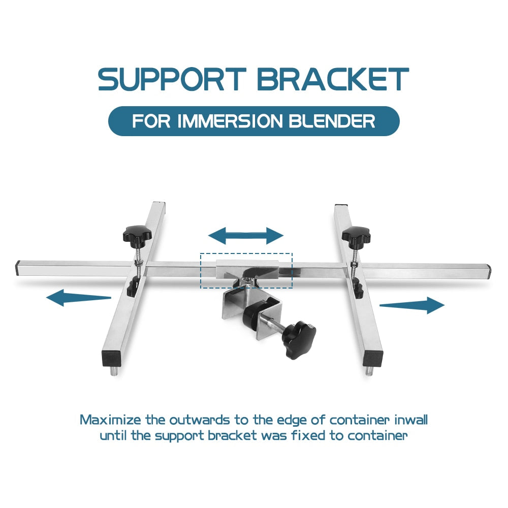 Commercial Support Bracket For Immersion Blender Stainless Steel