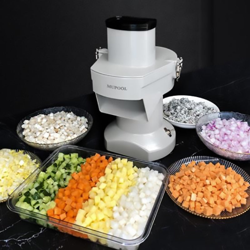 Commercial Vegetable Cutter Slicer Automatic Vegetable Cutting Machine