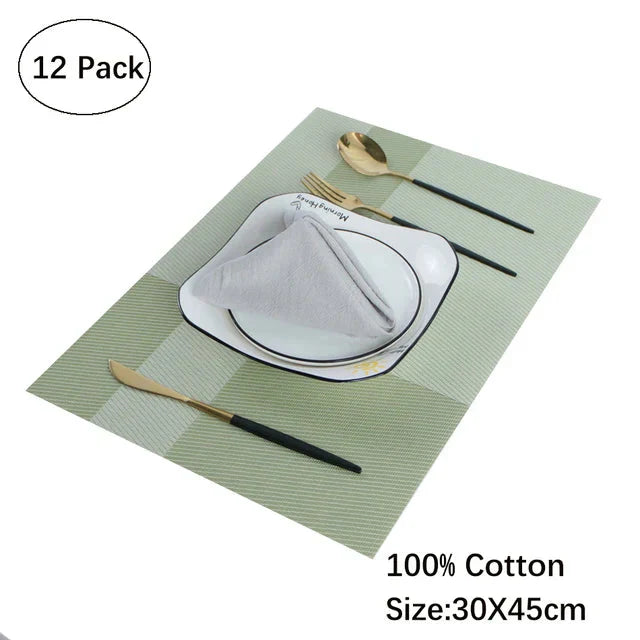 Cotton Napkins Cocktail Napkins Occasion Party Dinner Cloth Napkins