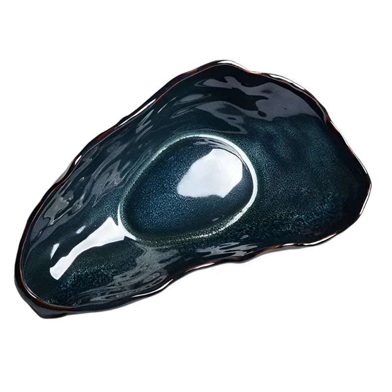 Creative Sashimi Ice Plate Oyster Ceramic Plate Table Decoration