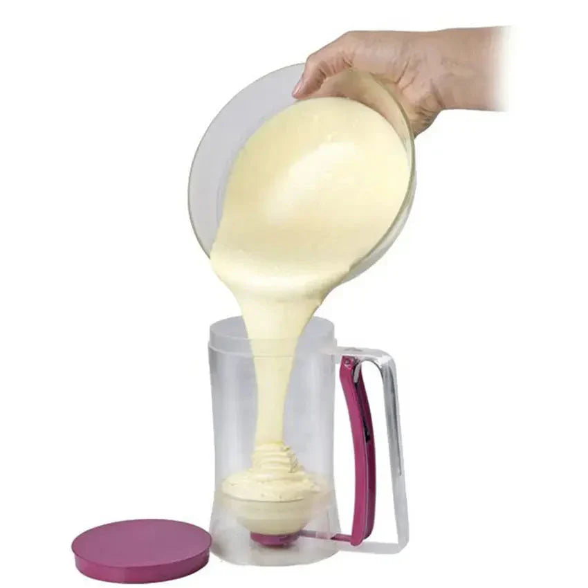 Cupcake Pancake Cookies Cream Dispenser Cake Mix Jug Baking Essentials