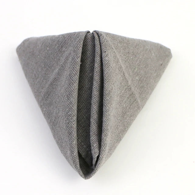 Dinner Cloth Napkin Set of 4 Pack Cotton Blend Linen Fabric Table Mat