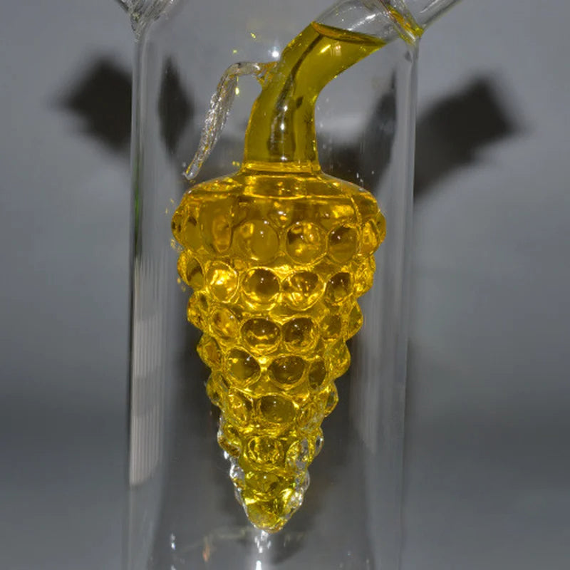 Double Glass Seasoning Bottle Condiment Bottles Oiler Kitchen Supply