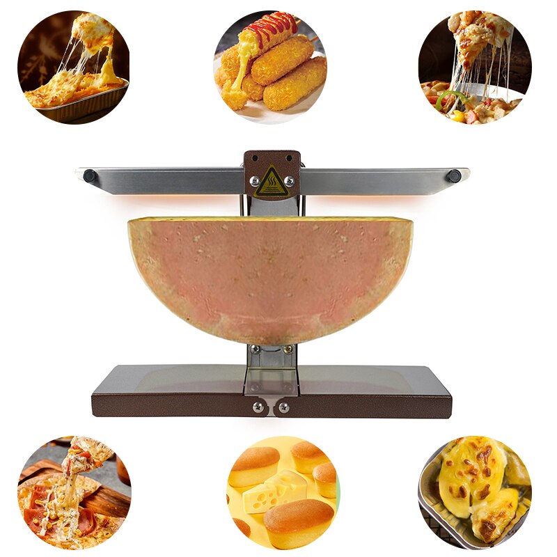 Electric Cheese Melter Half Wheel Dry Cheese Commercial Warming Grill