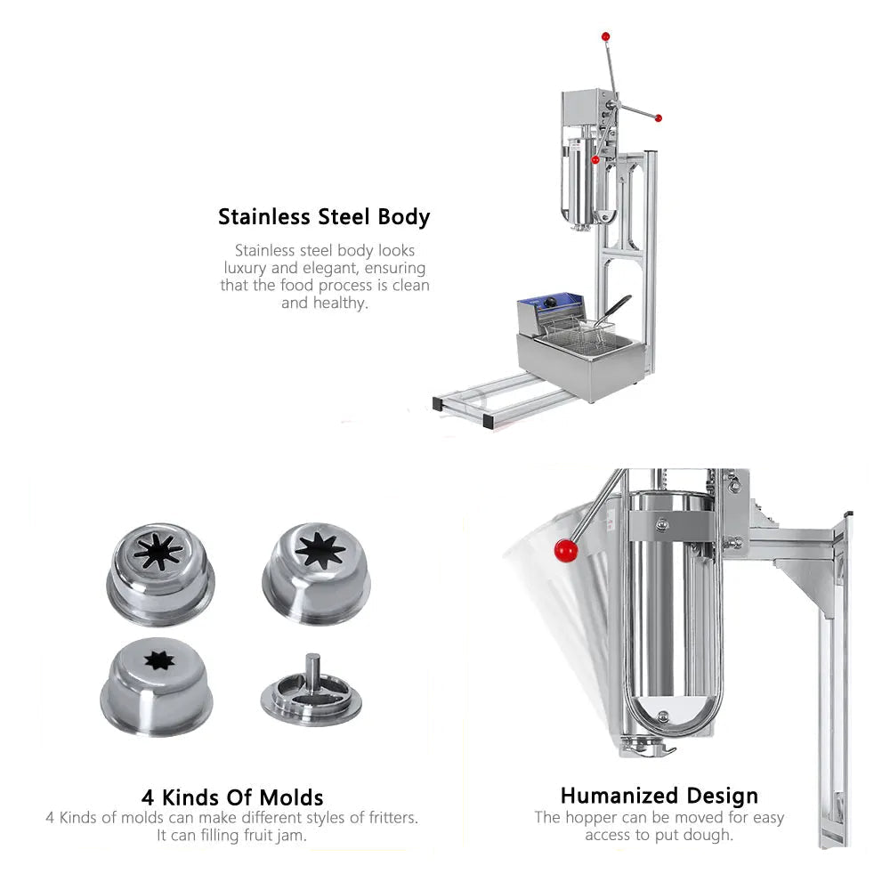 Electric Churro Machine Commercial Churro Maker Spanish Churro Machine