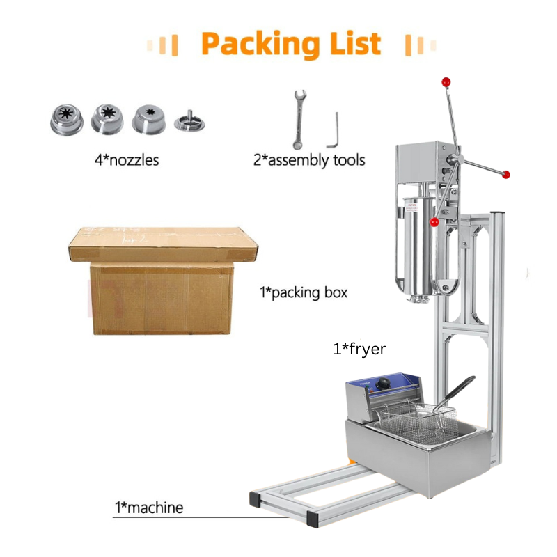 Electric Churro Machine Commercial Churro Maker Spanish Churro Machine