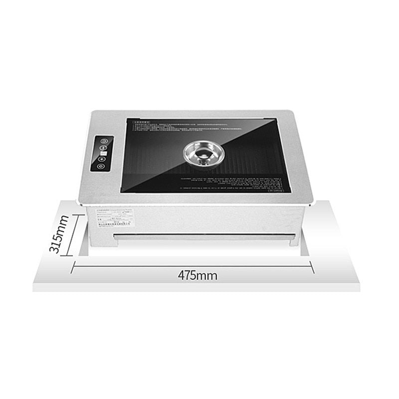 Electric Grill Commercial Restaurant Smokeless Barbecue Grill Pan