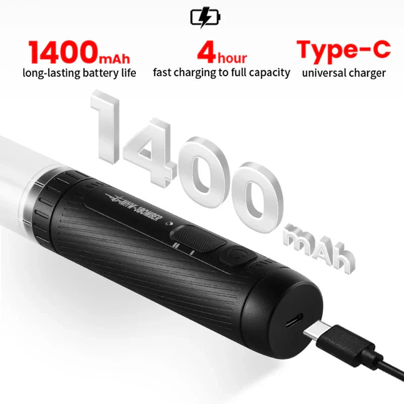 Electric Milk Frother Portable Handheld Milk Foamer Coffee Foam Maker