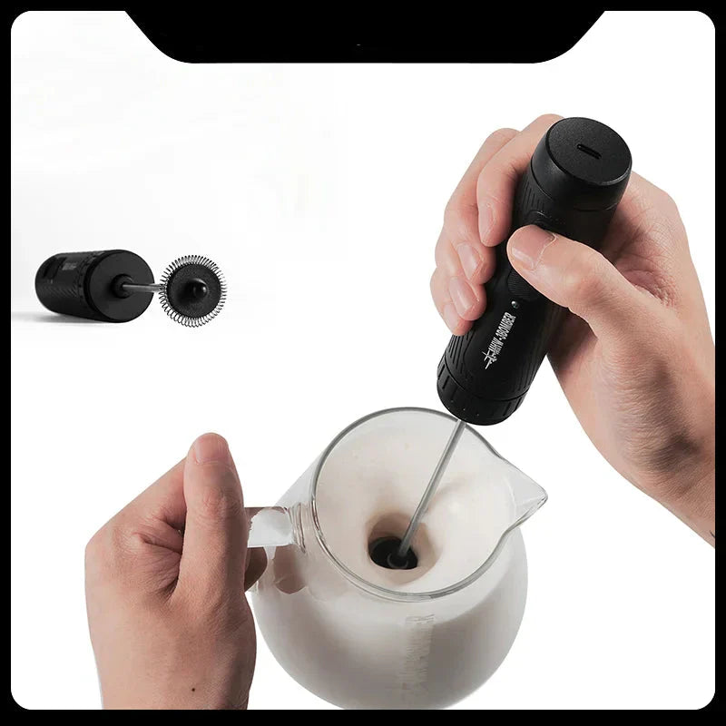 Electric Milk Frother Portable Handheld Milk Foamer Coffee Foam Maker